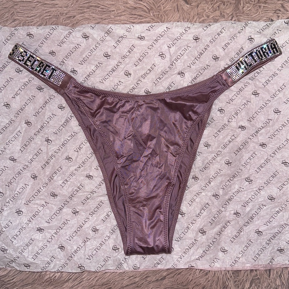 Victoria’s Secret Brazilian Rhinestone Strap Panty